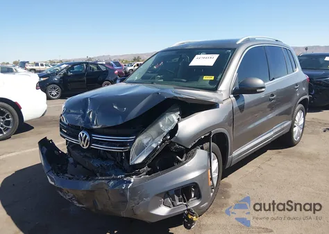 2014 Volkswagen Tiguan Sel from USA, damaged, VIN WVGAV3AX4EW545962
